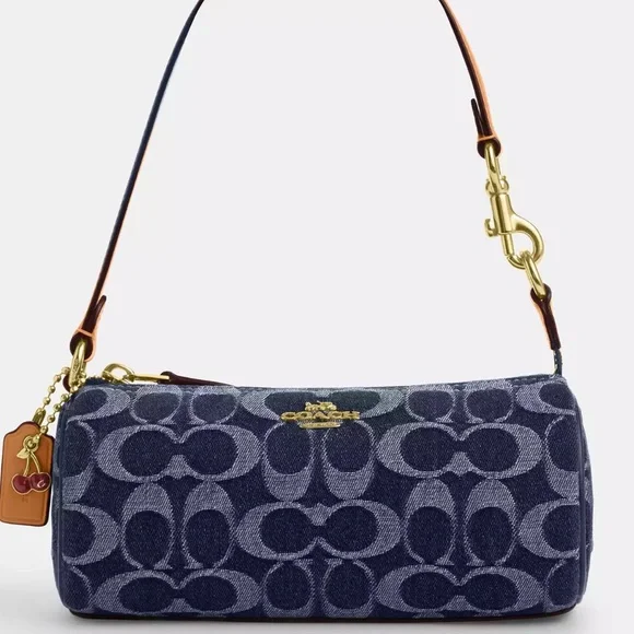 Coach Nolita Barrel Bag In Signature Denim nwt in packaging - Picture 1 of 7